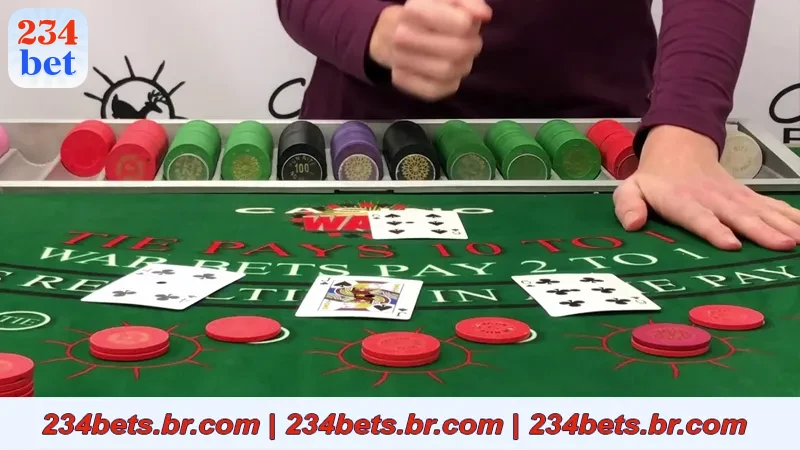 Como Jogar Casino War na 234Bet - Guia Completo