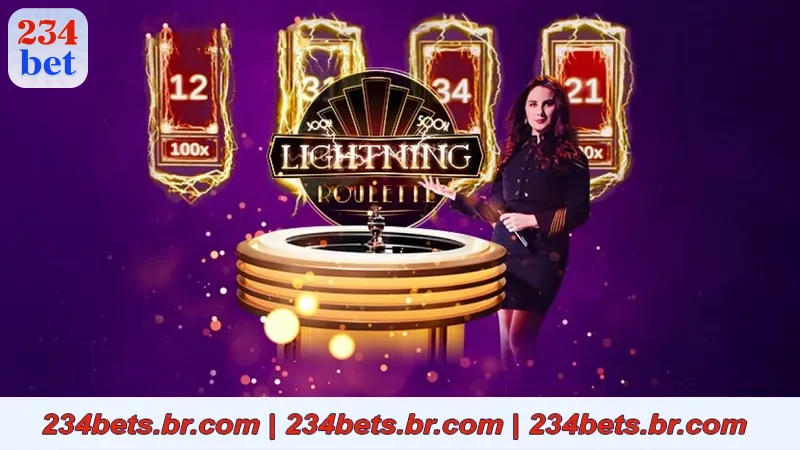 Oferta de Lightning Roulette na 234Bet - Experiência completa